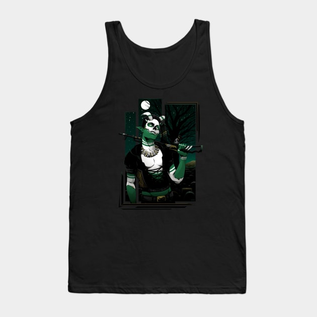 Graveyard Outcast Tank Top by redappletees